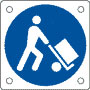 Obbligo di uso di carrello manuale