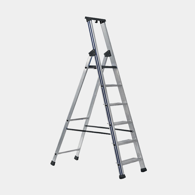 Scale apribili in alluminio con piattaforma