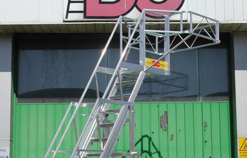 Scale industriali in alluminio