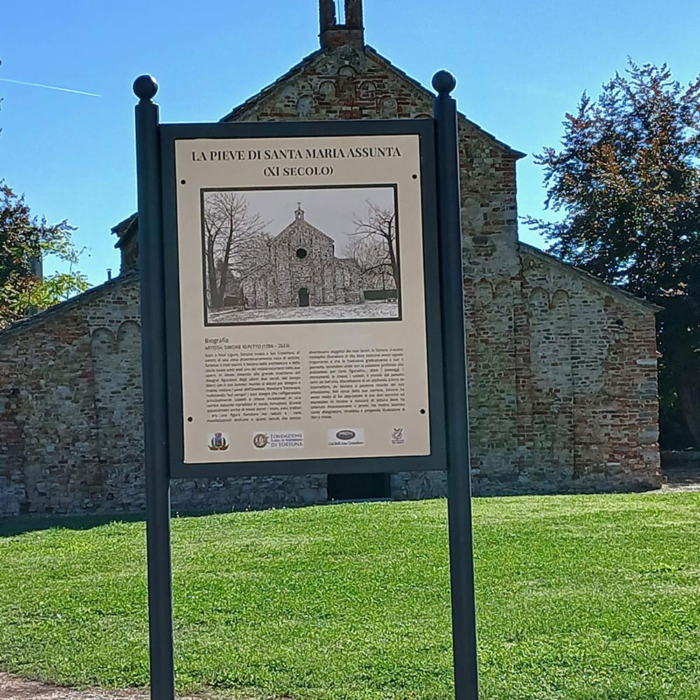 Cartello turistico personalizzato