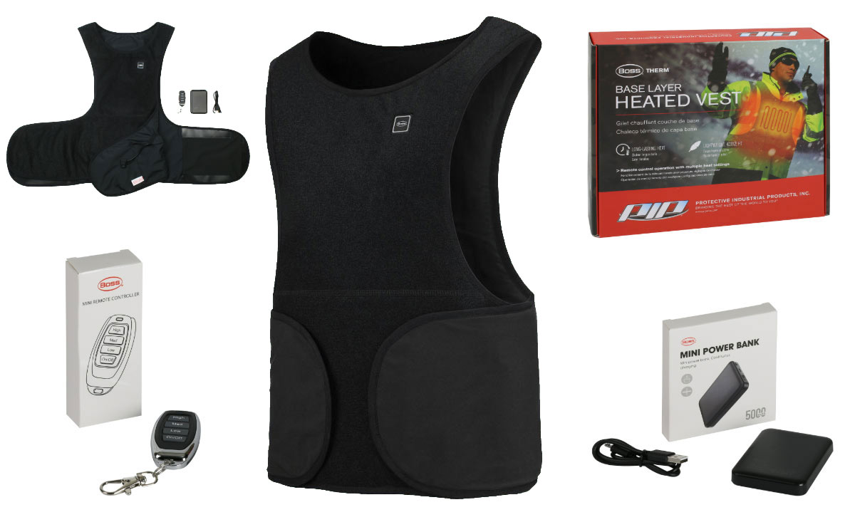 Gilet autoriscaldante Boss Therm