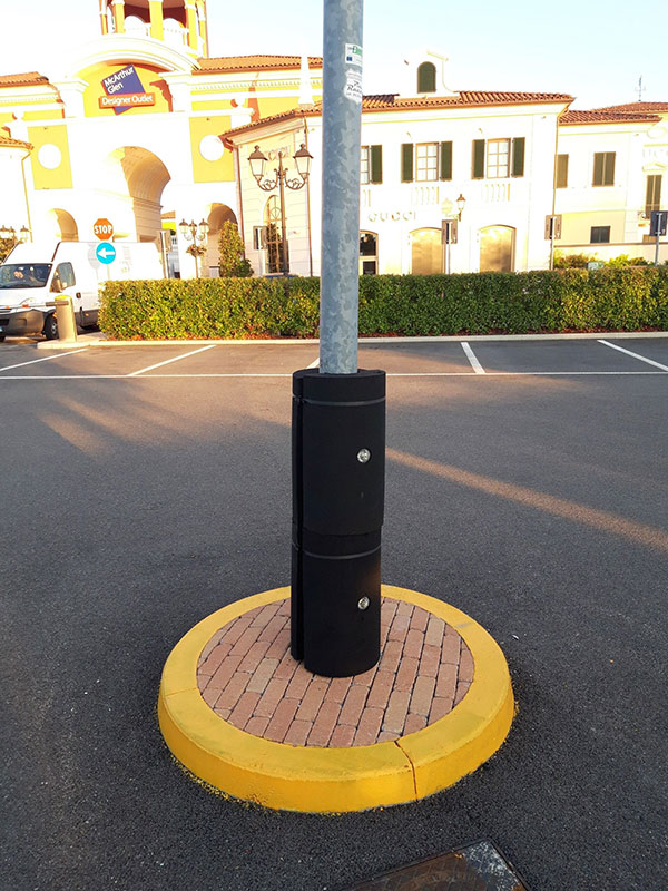 Arredo urbano: attenuatori di sosta