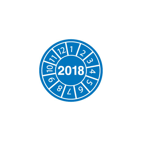 Bollini datario blu 2018 Bollini datario blu 2018