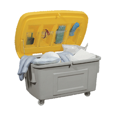 Box di sicurezza olio 430 litri Box di sicurezza olio 430 litri