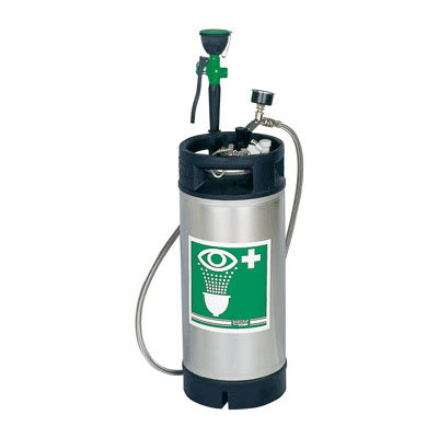 Fusto portatile con doccetta di emergenza Fusto portatile con doccetta di emergenza