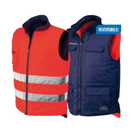 Gilet reversibile alta visibilita' Gilet reversibile alta visibilita'