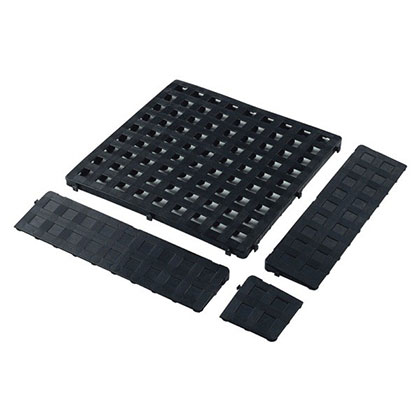 Grigliato componibile Epsilon nero Grigliato componibile Epsilon nero
