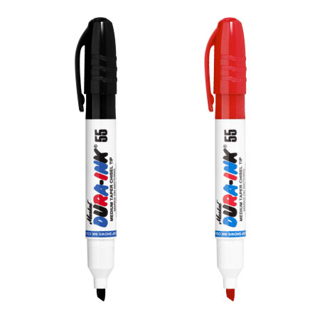 Pennarelli permamenti punta a scalpello Dura Ink Pennarelli permamenti punta a scalpello Dura Ink