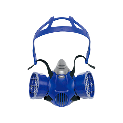 Maschere antigas: Semimaschera a doppio filtro Maschere antigas: Semimaschera a doppio filtro