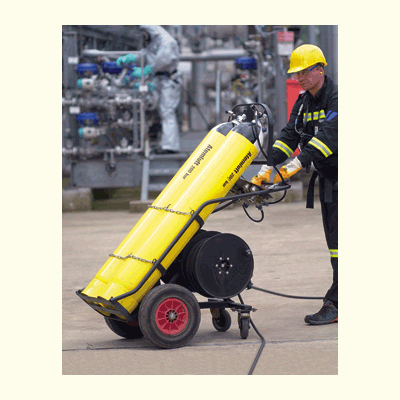 Autorespiratori: Sistema carrellato Airpak 2 Autorespiratori: Sistema carrellato Airpak 2
